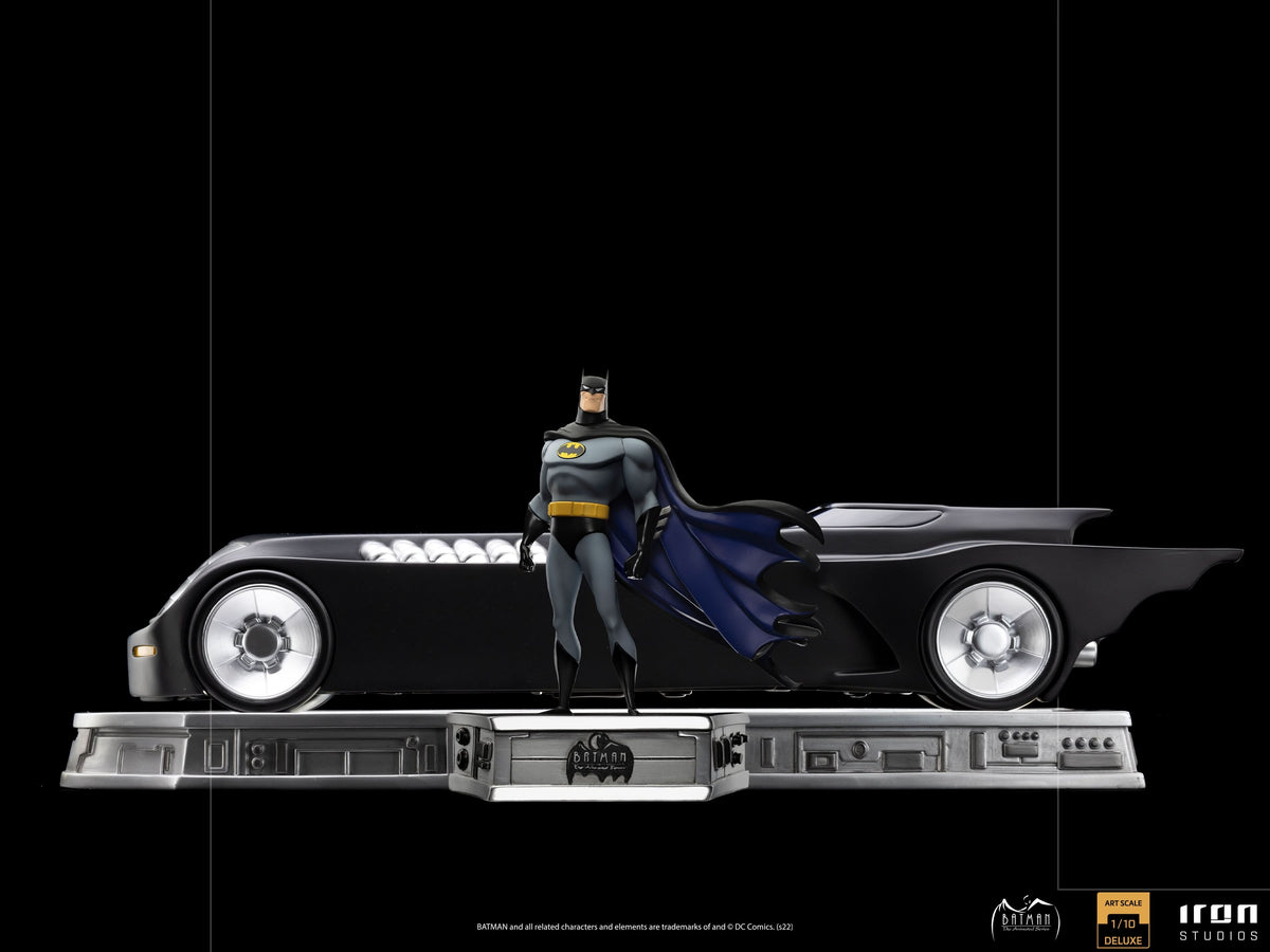 Batman and Batmobile Deluxe Statue - Batman Animated Series - Art Scale 1/10 - DC Comics