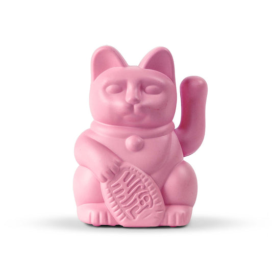 Hot Pink Solar Lucky Cat “Kiro”