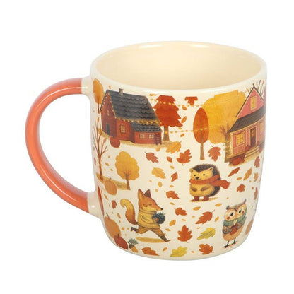 Creature Comforts Set: Autumn Mug and Tea Strainer