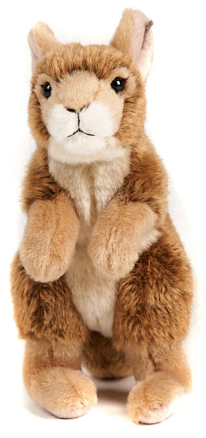 Peluche bébé kangourou debout