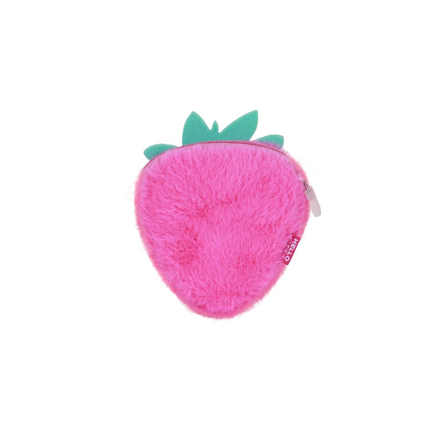 Hello Kitty pluche portemonneetje - aardbei