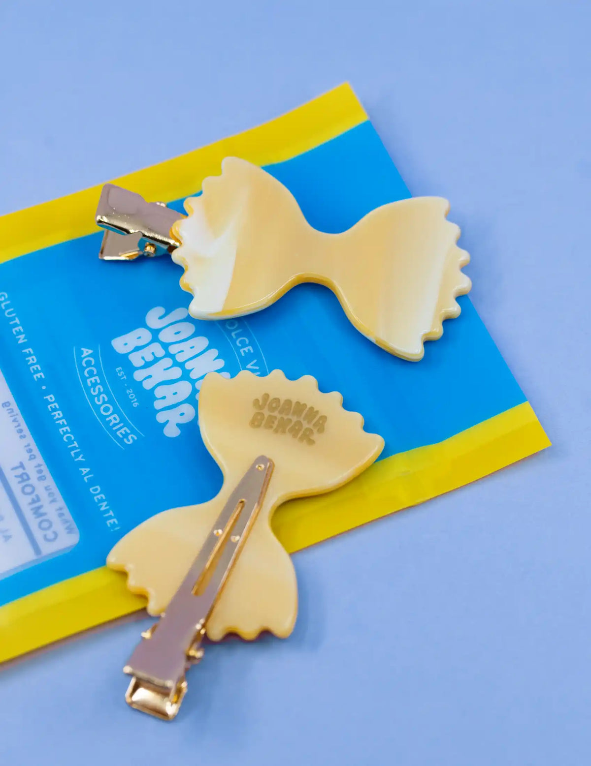 Pinces à Cheveux Pâte - Farfalle