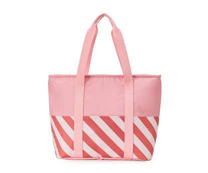 Sac cabas isotherme Rayures Bloom & Blush
