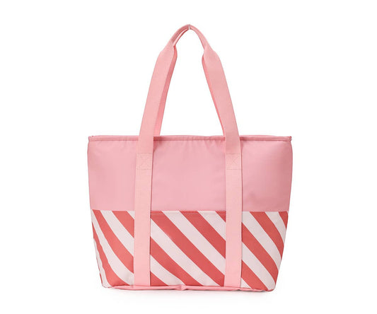 Sac cabas isotherme Rayures Bloom & Blush