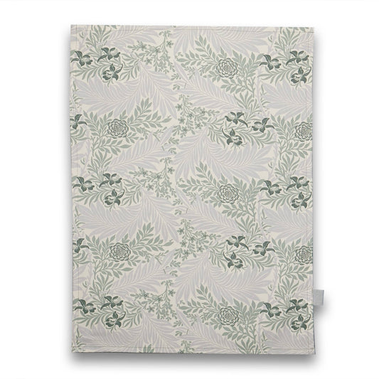 Theedoek van gerecycled katoen - ACS William Morris (Larkspur)