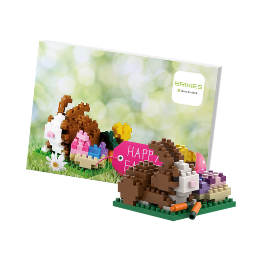 BRIXIES Easter Bunny Postcard