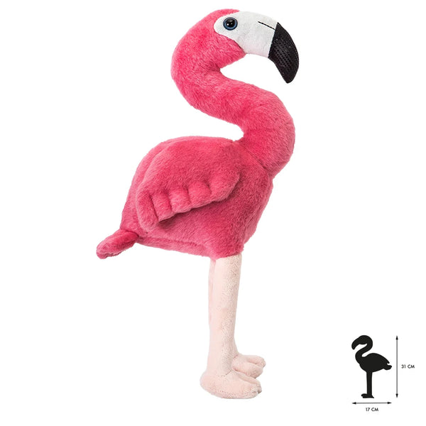 Roze flamingo pluche speelgoed