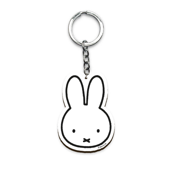 Sleutelhanger met Miffy-gezicht