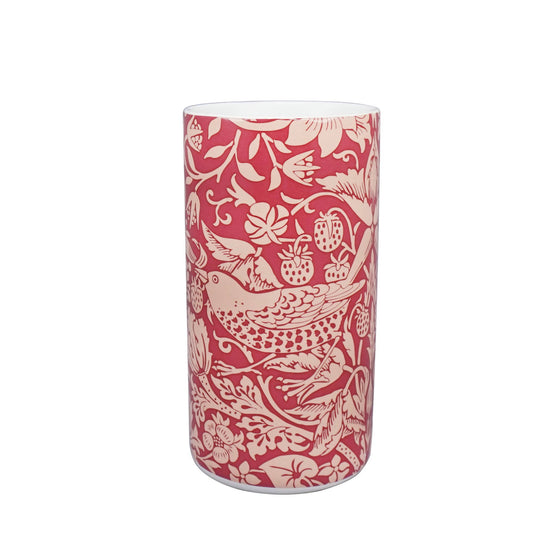 Keramische vaas 14,5 cm - ACS William Morris (Framboos)