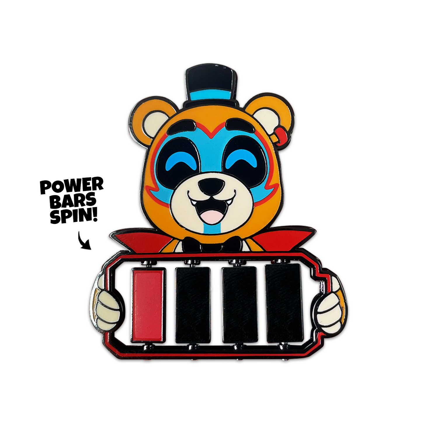 Glamrock Freddy Turner Pin