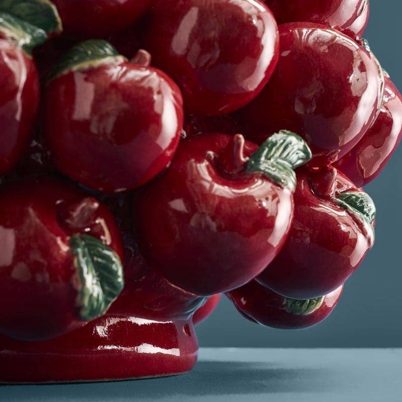 Vase Pomme, Grès rouge, 42 x 42 x 32 cm