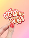 "Girl Gang" sticker