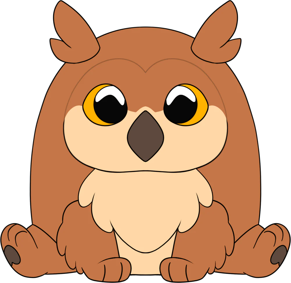 Peluche Ours-hibou