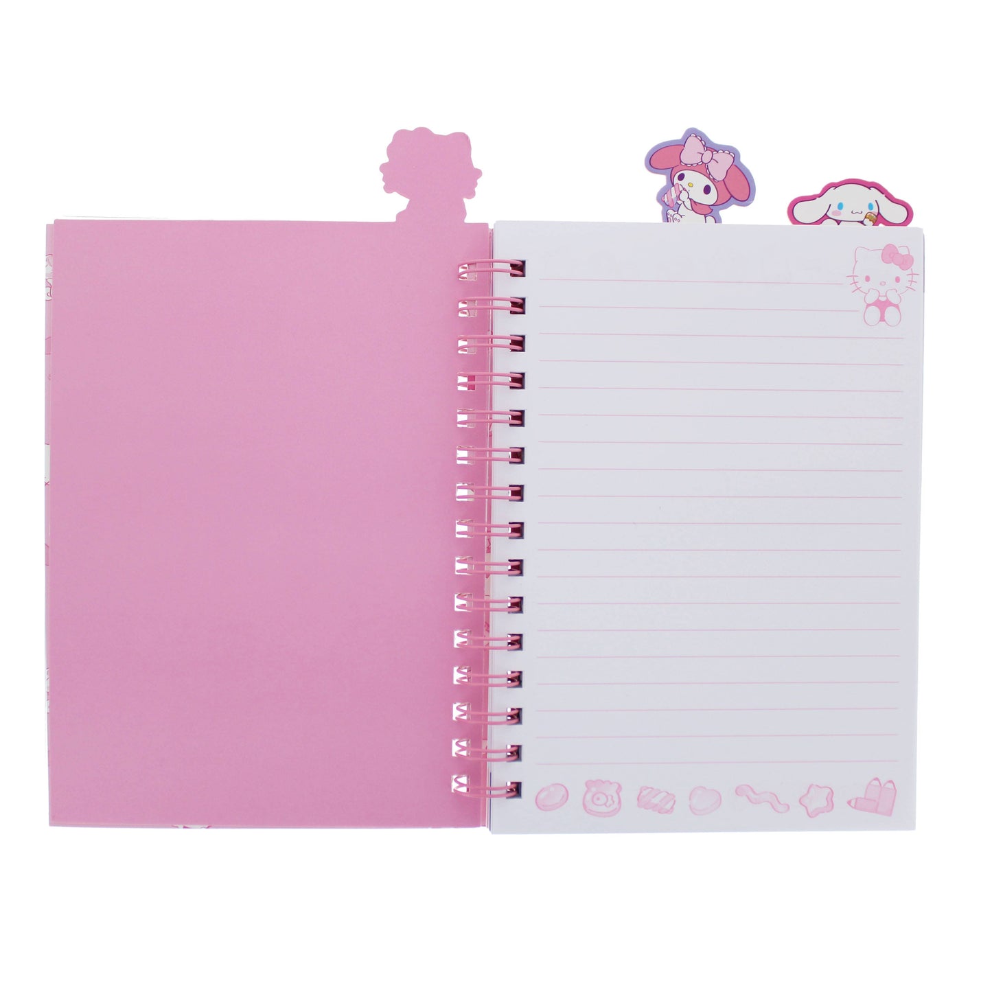 Hello Kitty Glitter Notebook - Sweets