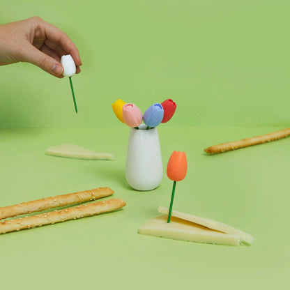 Fourchette à apéritif Tulipes