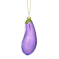 Boule de Noël Aubergine Violette