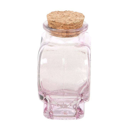 Decorative glass bottle in the shape of a heart, Love Potion