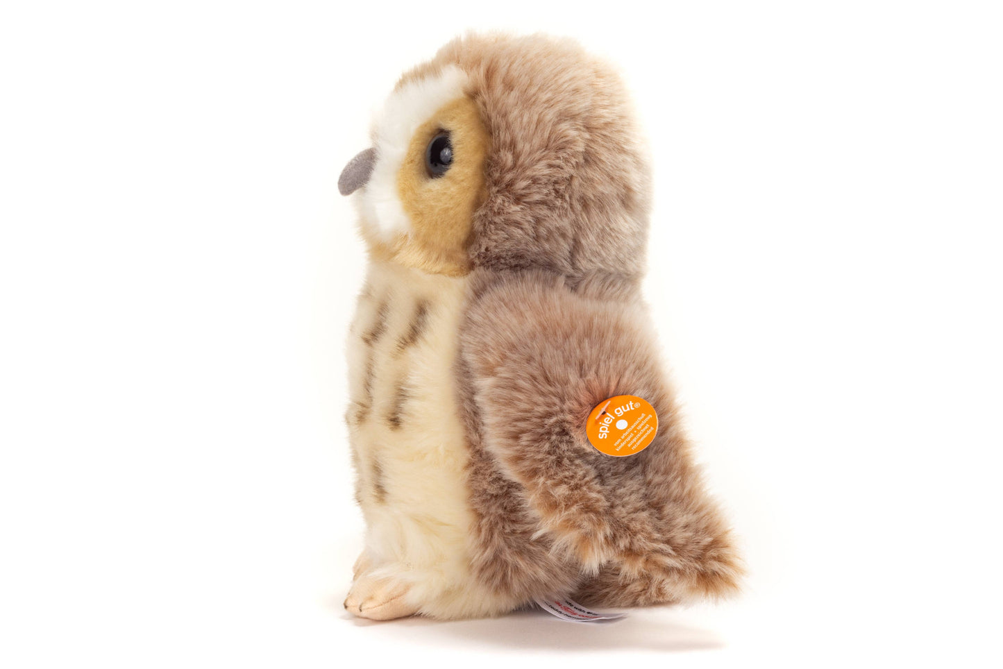 Beige Owl Plush Toy