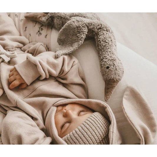 Animal en peluche Oie petite | gris