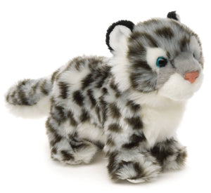 Panthère des neiges, debout - 31 cm (longueur) - peluche