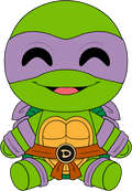 Peluche d'épaule Donatello – 15,2 cm