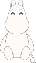 Peluche Moomin Sit – 22,9 cm