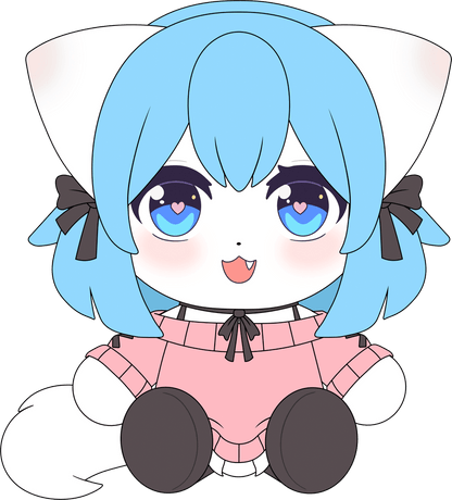 Valentine's Wolfychu Plush (9in)