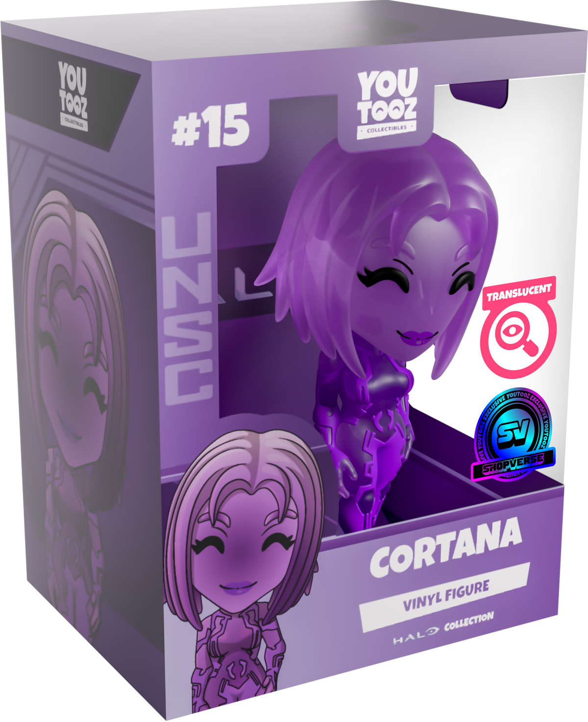 Purple Translucent Cortana