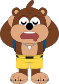 Peluche Banjo-Kazooie Sleep