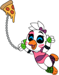 Pin's Glamrock Chica Connected