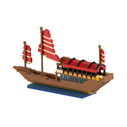 BRIXIES Großes Drachenboot