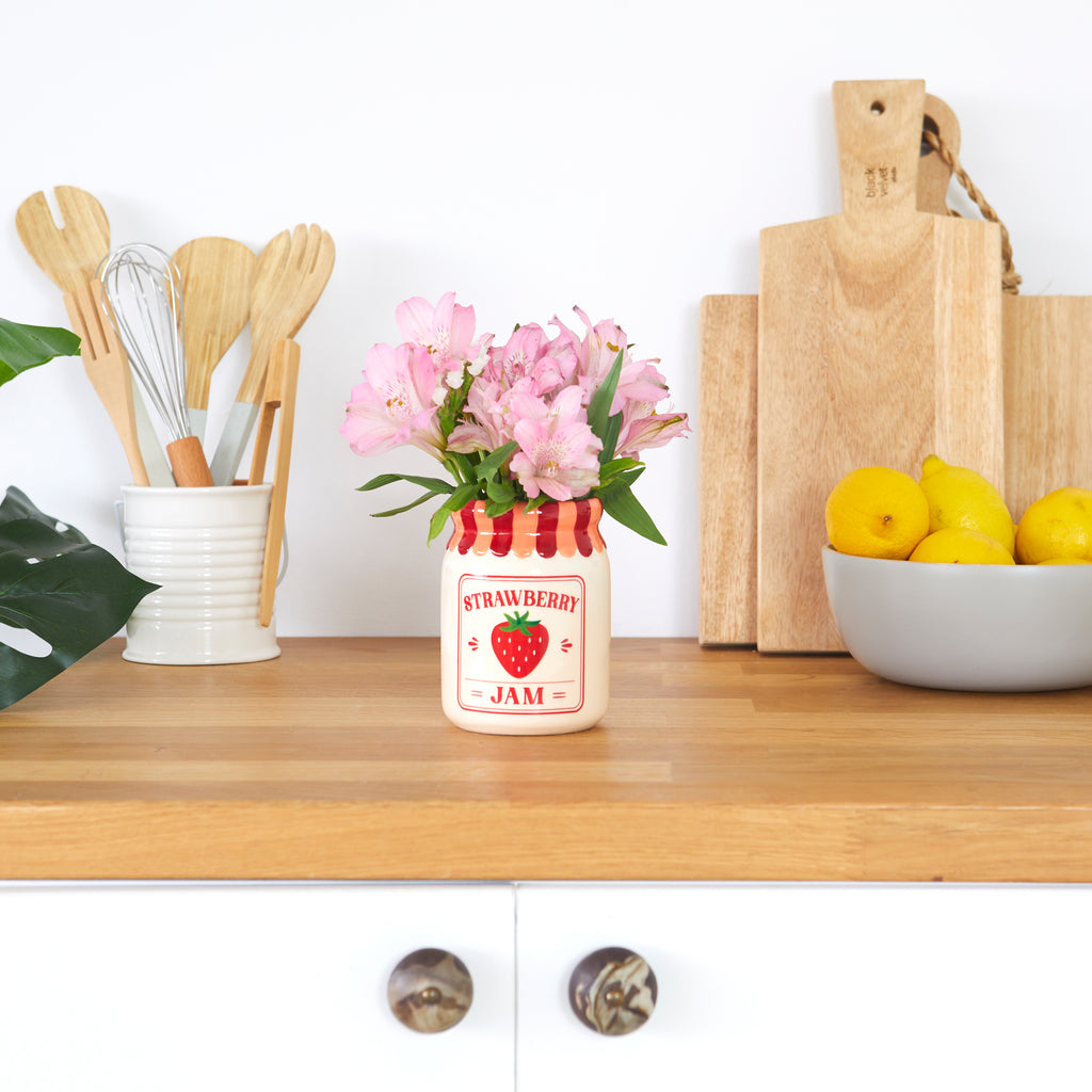 Mini pot de fleurs Strawberry Jam
