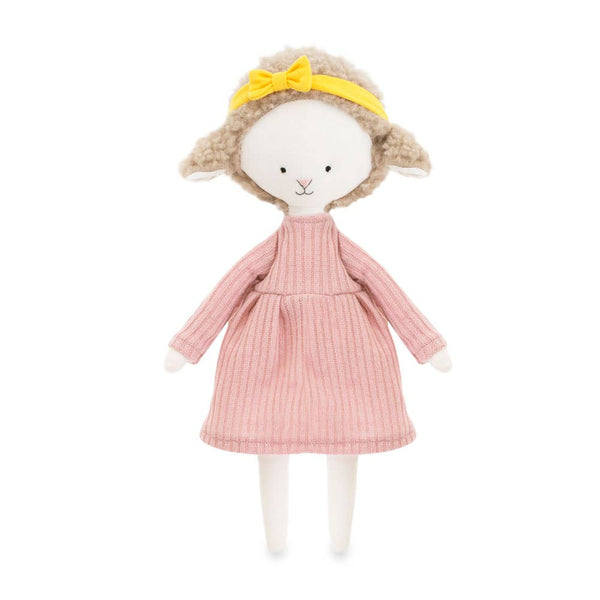 Cotti Motti katoenen knuffel, Zoe het schaap - 29 cm, vanaf de geboorte
