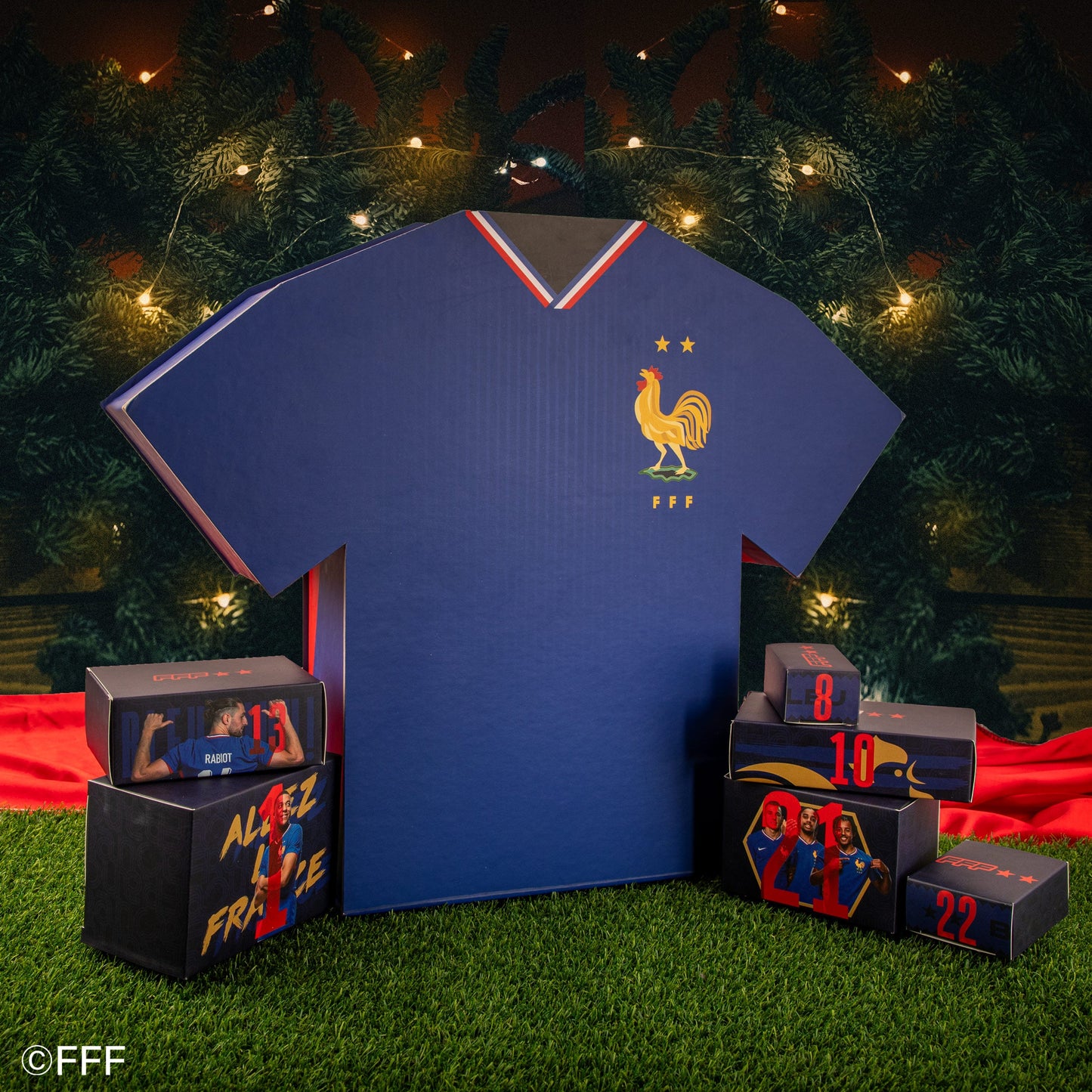 Calendrier de l'Avent Deluxe Équipe de France de Football 2025