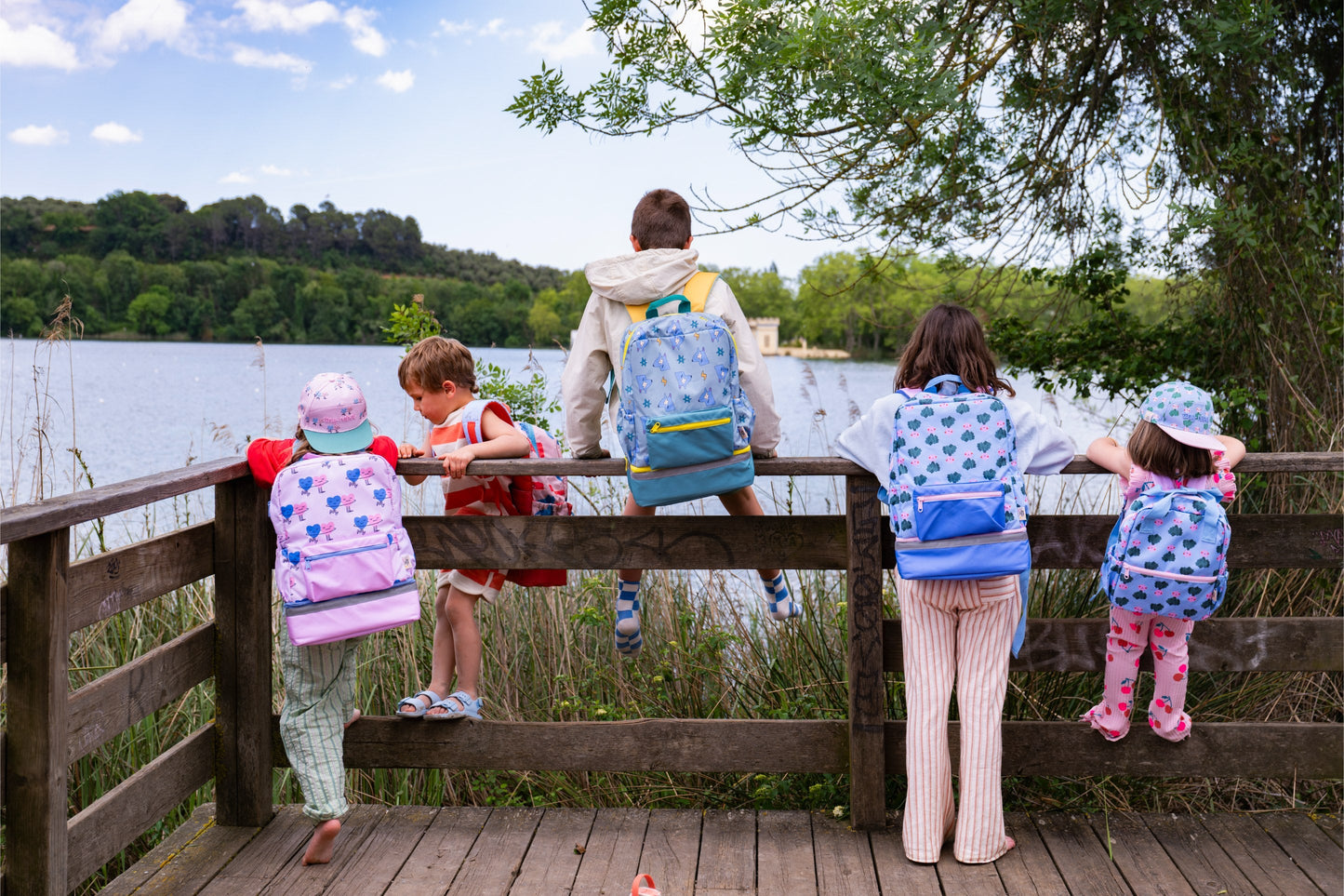 A4 Kinderrucksack Funky Dogs