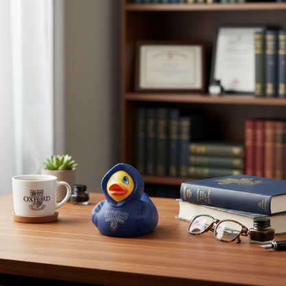 Eendenhoodie Oxford University - Blauw