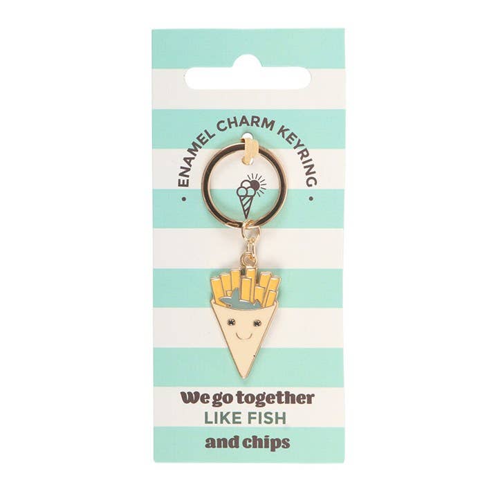Fish &amp; Chips Keychain