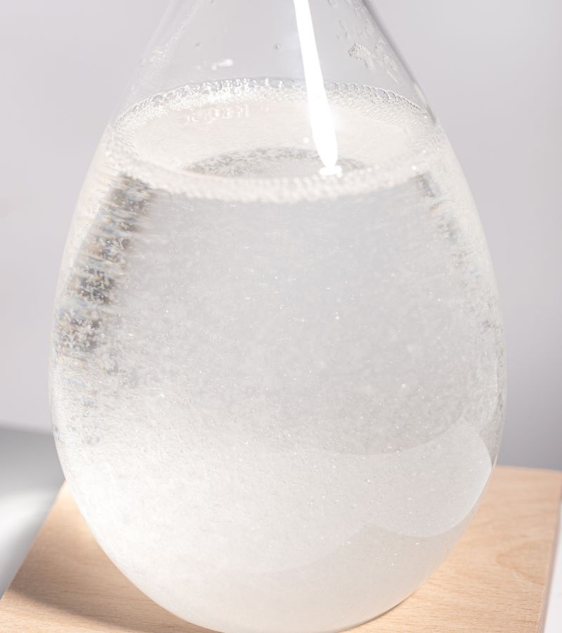 Storm glass - Prédiction du temps