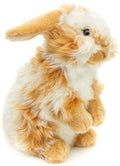 Peluche Lapin Tête de Lion Doré Debout