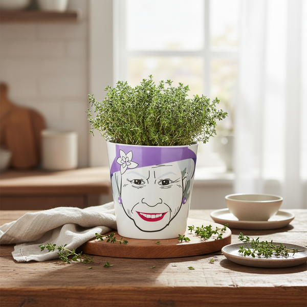 Pot de fleur Reine
