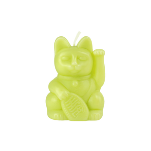 Light Green Lucky Cat Candle