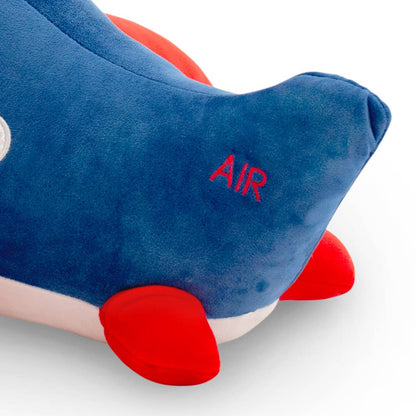 Airplane plush cushion 40 cm