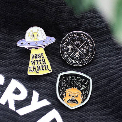 Badge Émaillé Bigfoot