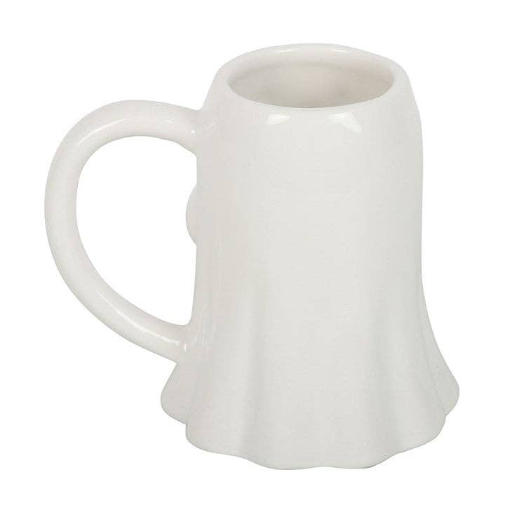 Mug d'Halloween Fantôme lecteur