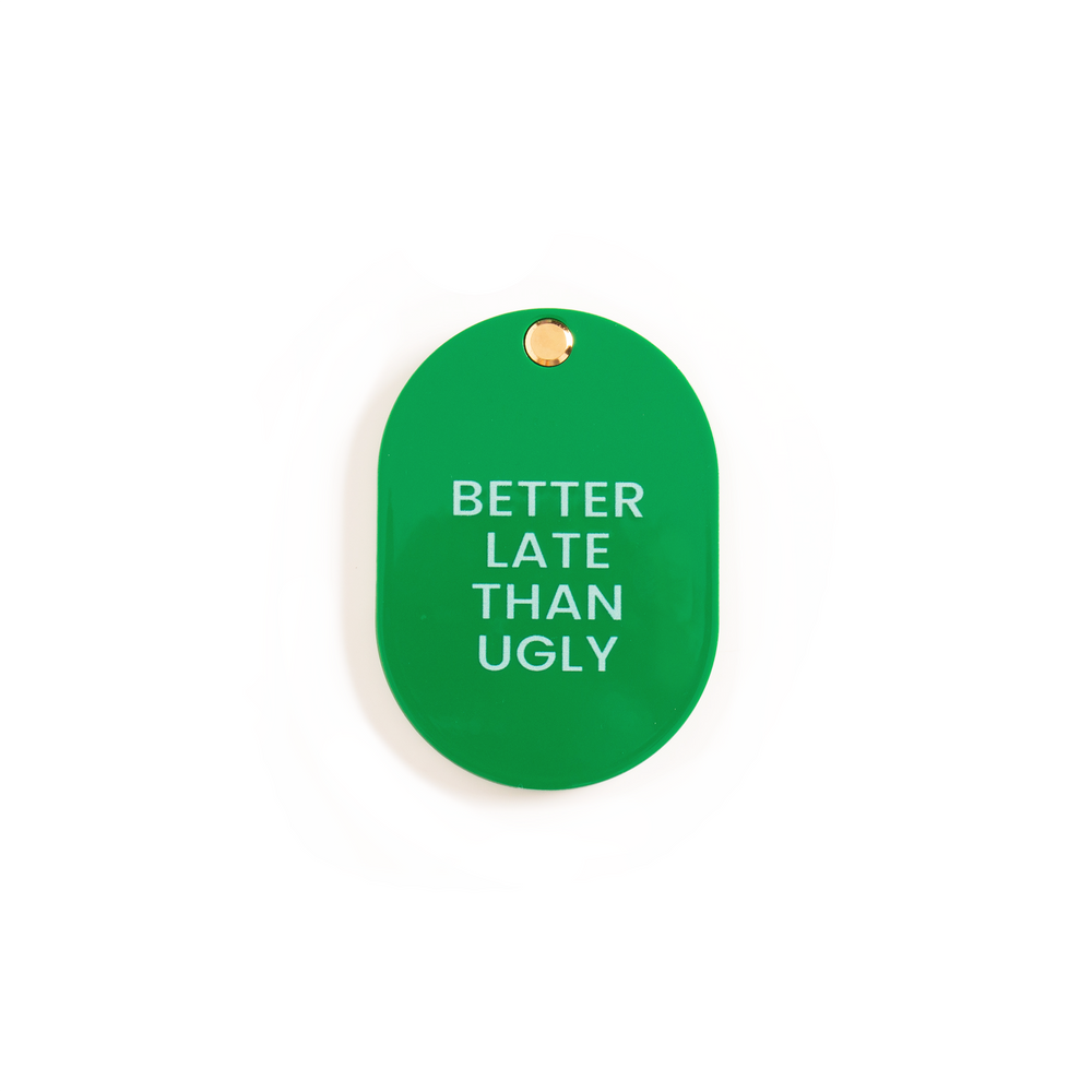 Miroir de Poche Vert