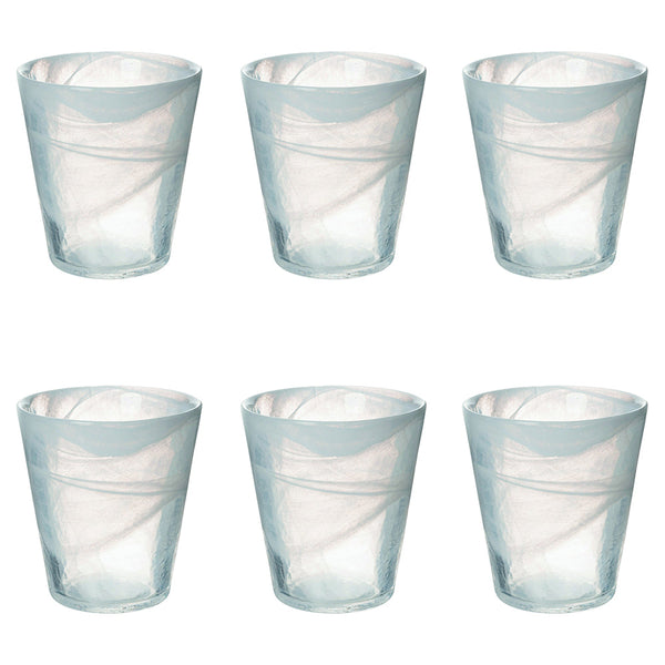 ALABASTRO CONICAL WATER GLASS 250ML WHITE - 2188566