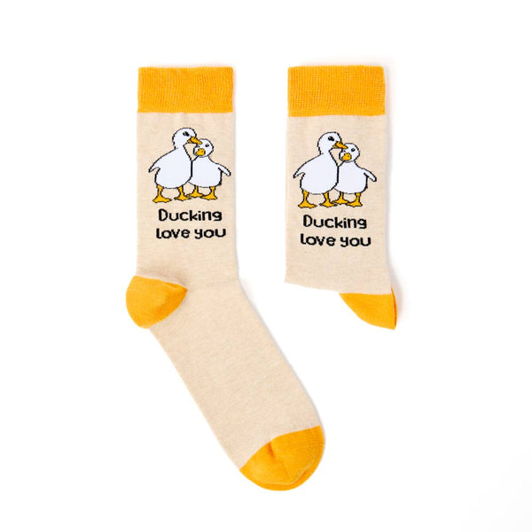 "Ducking Love You" eendensokken