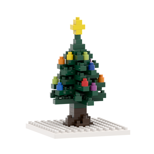 BRIXIES Postkarte Weihnachtsbaum