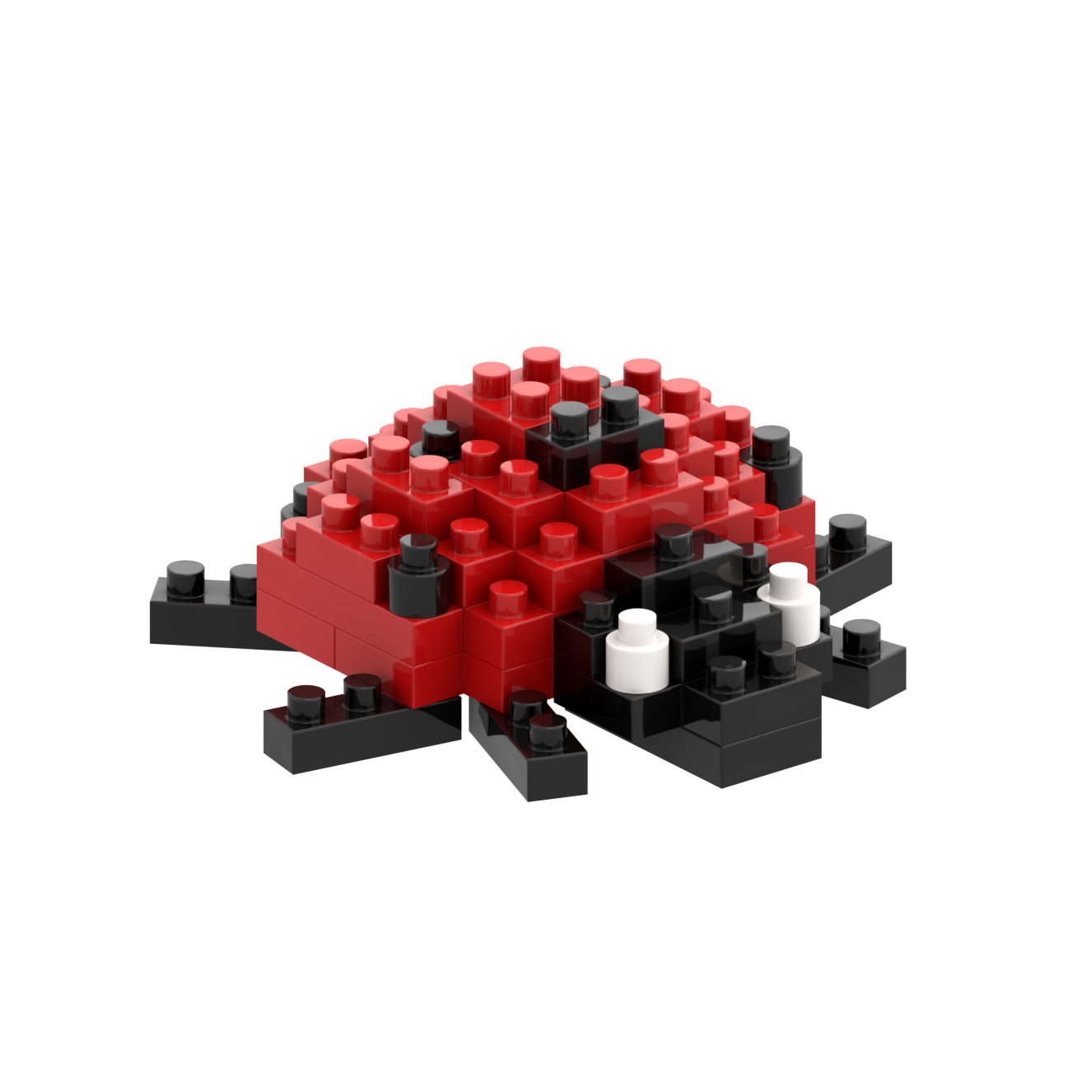 BRIXIES Postcard Ladybug