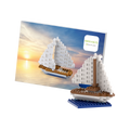 BRIXIES Postkarte Segelschiff